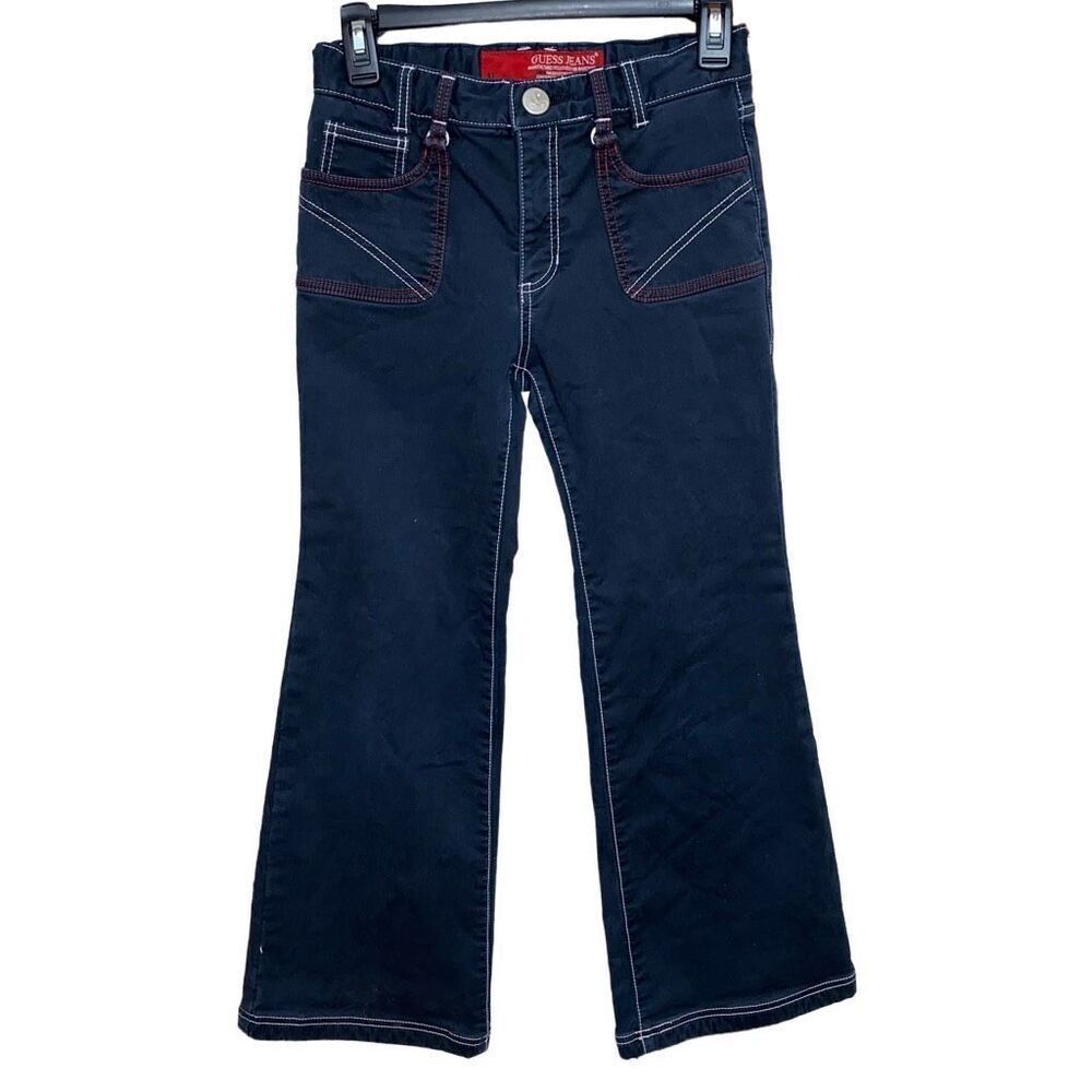 Vintage Guess For Marciano Navy Bootcut Cargo Pants